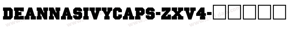 DeannasIvyCaps-zXv4字体转换