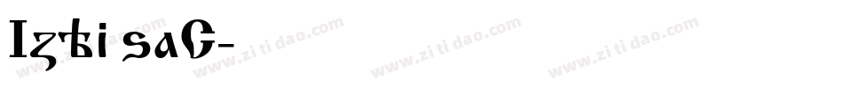IzhitsaC字体转换