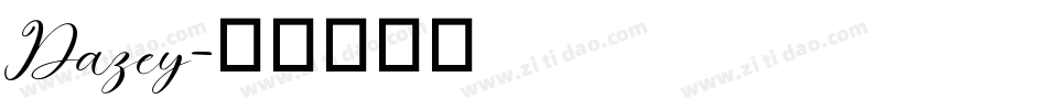 Dazey字体转换