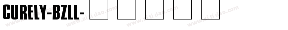 Curely-Bzll字体转换