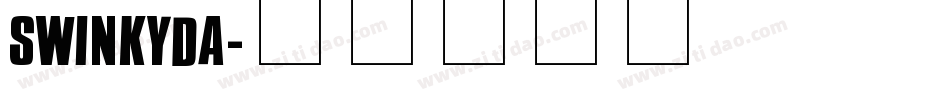 SWINKYDA字体转换