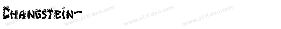 Changstein字体转换