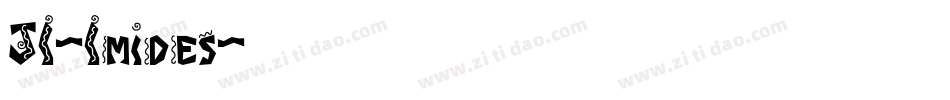 JI-Imides字体转换