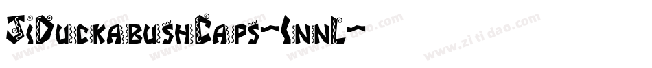 JiDuckabushCaps-1nnL字体转换