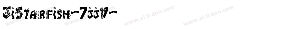 JiStarfish-7jjV字体转换