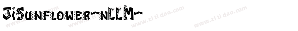 JiSunflower-nLLM字体转换