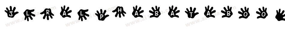 JlrAlphabataBoo-3aqL字体转换
