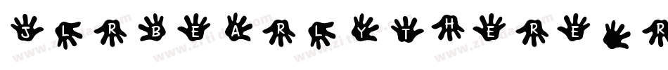 JlrBearlyThere-rxq8字体转换