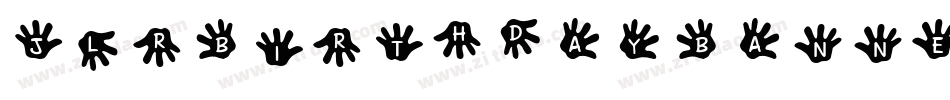 JlrBirthdayBanner-6yMA字体转换