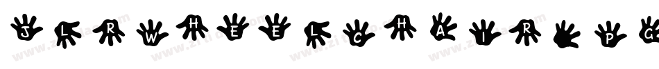 JlrWheelchair-PGL2字体转换