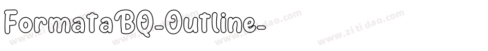 FormataBQ-Outline字体转换