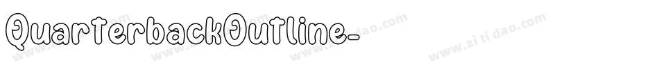 QuarterbackOutline字体转换 QuarterbackOutline字体转换