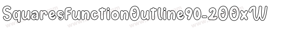 SquaresfunctionOutline90-2OOxW字体转换 SquaresfunctionOutline90-2OOxW字体转换