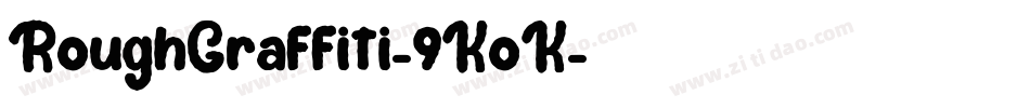 RoughGraffiti-9KoK字体转换