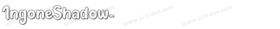 IngoneShadow字体转换
