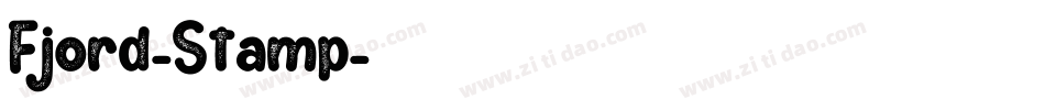 Fjord-Stamp字体转换