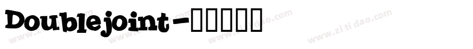Doublejoint字体转换