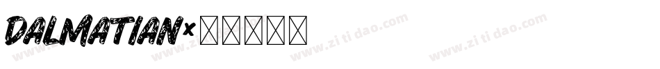 Dalmatian字体转换