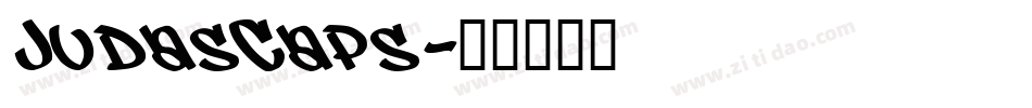 JudasCaps字体转换