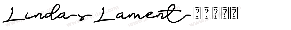 Linda-s-Lament字体转换