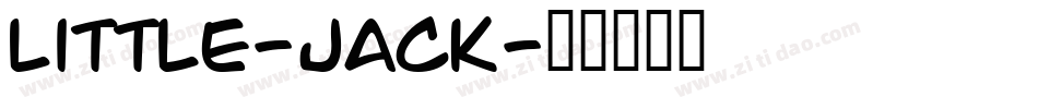 Little-Jack字体转换