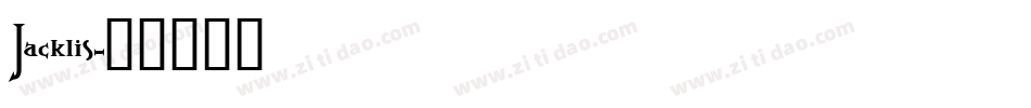 Jacklis字体转换