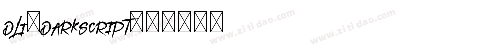 DLI-DarkScript字体转换