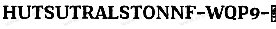 HutSutRalstonNf-WqP9字体转换