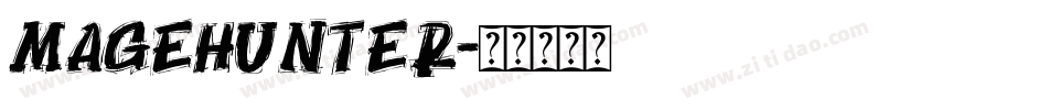 Magehunter字体转换