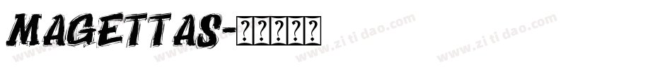 Magettas字体转换