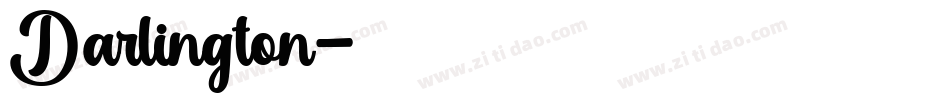 Darlington字体转换