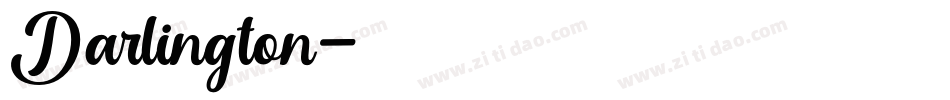 Darlington字体转换
