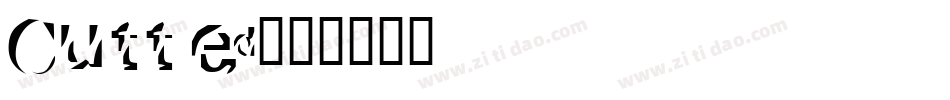 Cutted字体转换