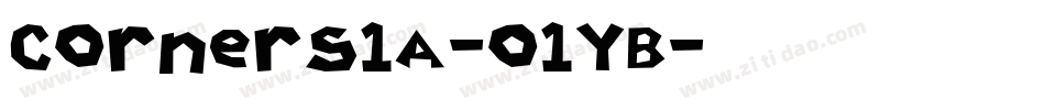 Corners1A-o1YB字体转换