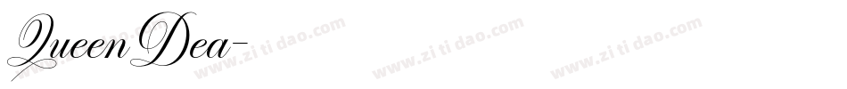 QueenDea字体转换