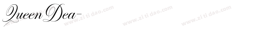 QueenDea字体转换