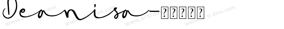 Deanisa字体转换