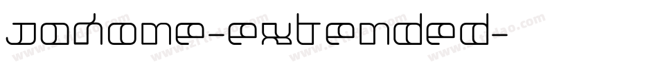 Jakone-Extended字体转换