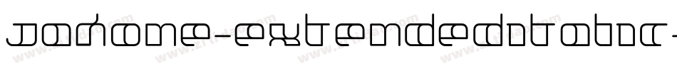 Jakone-ExtendedItalic字体转换