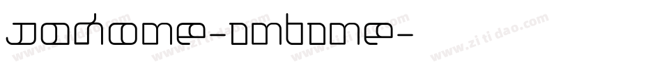 Jakone-Inline字体转换