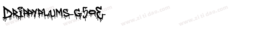 Drippyplums-g5oE字体转换