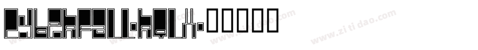 Cyberfall-rqlx字体转换