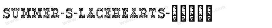 Summer-s-LaceHearts字体转换