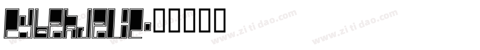 Cyberdelic字体转换
