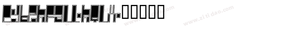 Cyberfall-rqlx字体转换