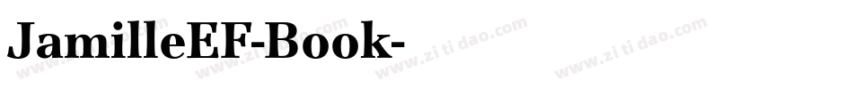 JamilleEF-Book字体转换