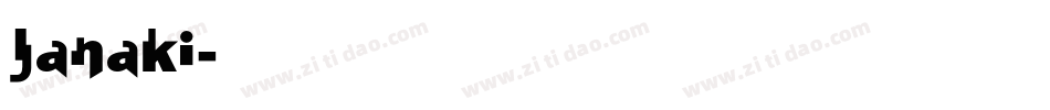 Janaki字体转换