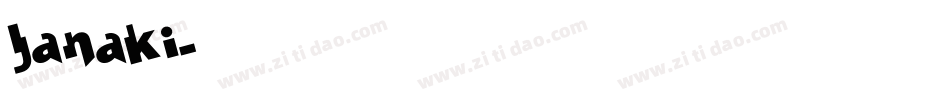 Janaki字体转换