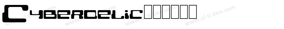 Cyberdelic字体转换