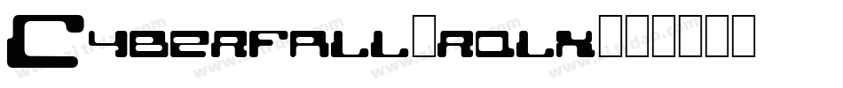 Cyberfall-rqlx字体转换